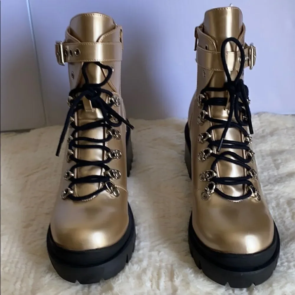 JEFFREY CAMPBELL Czech Lace-up Boot